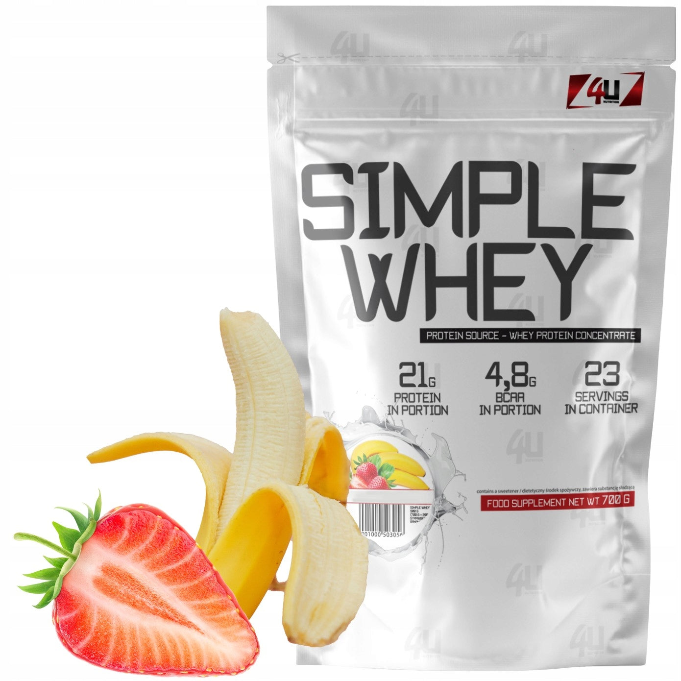 Protein Conditioner Whey Protein Strawberry Banana Meal Replacement Shake