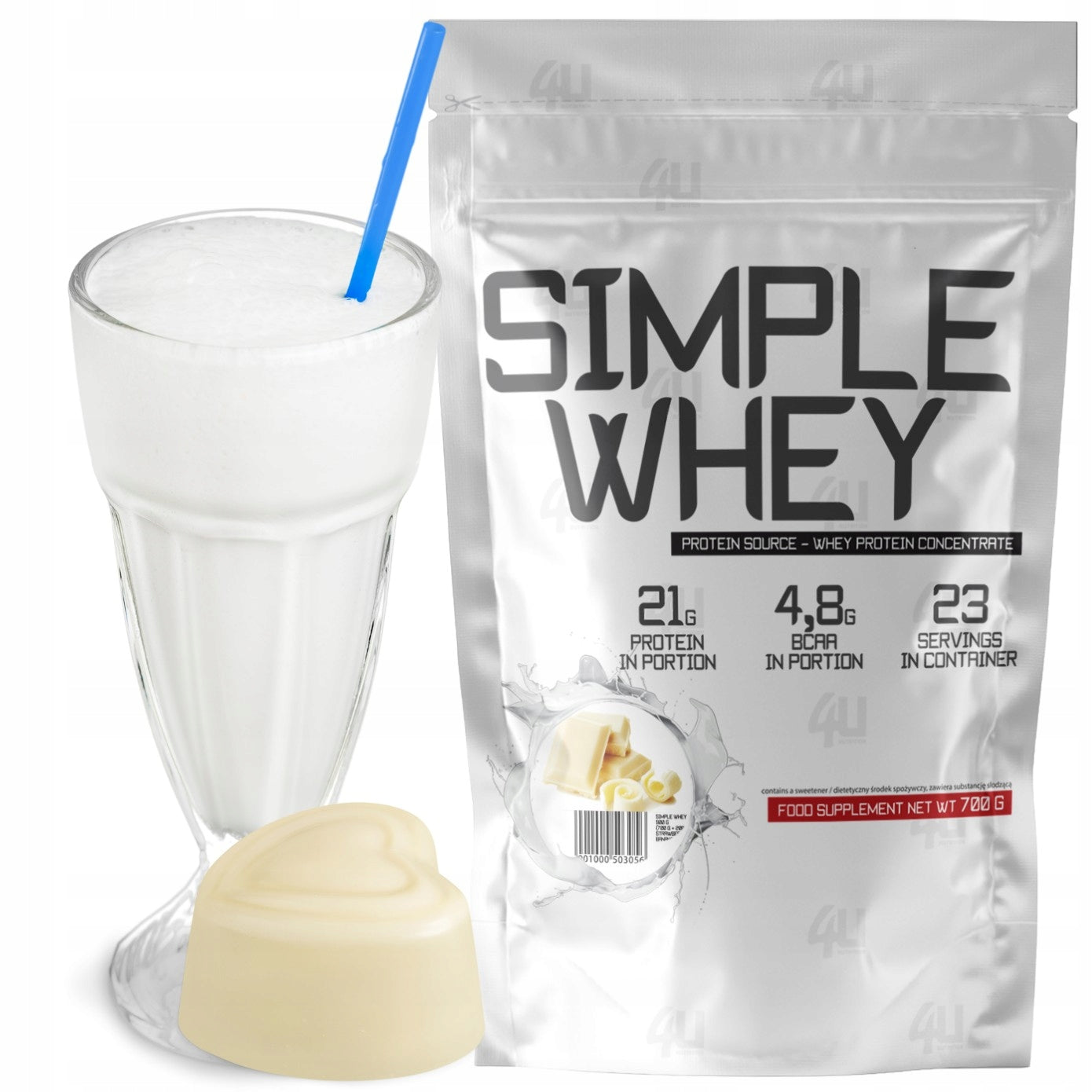 Protein Conditioner Whey Protein White Chocolate Cocktail for Weight Loss