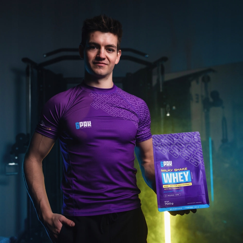 Protein MILKY SHAKE WHEY 700G Delicious Cookies with Buttermilk Cocktail WPC 80 Expiration date at least 1 year from the date of purchase