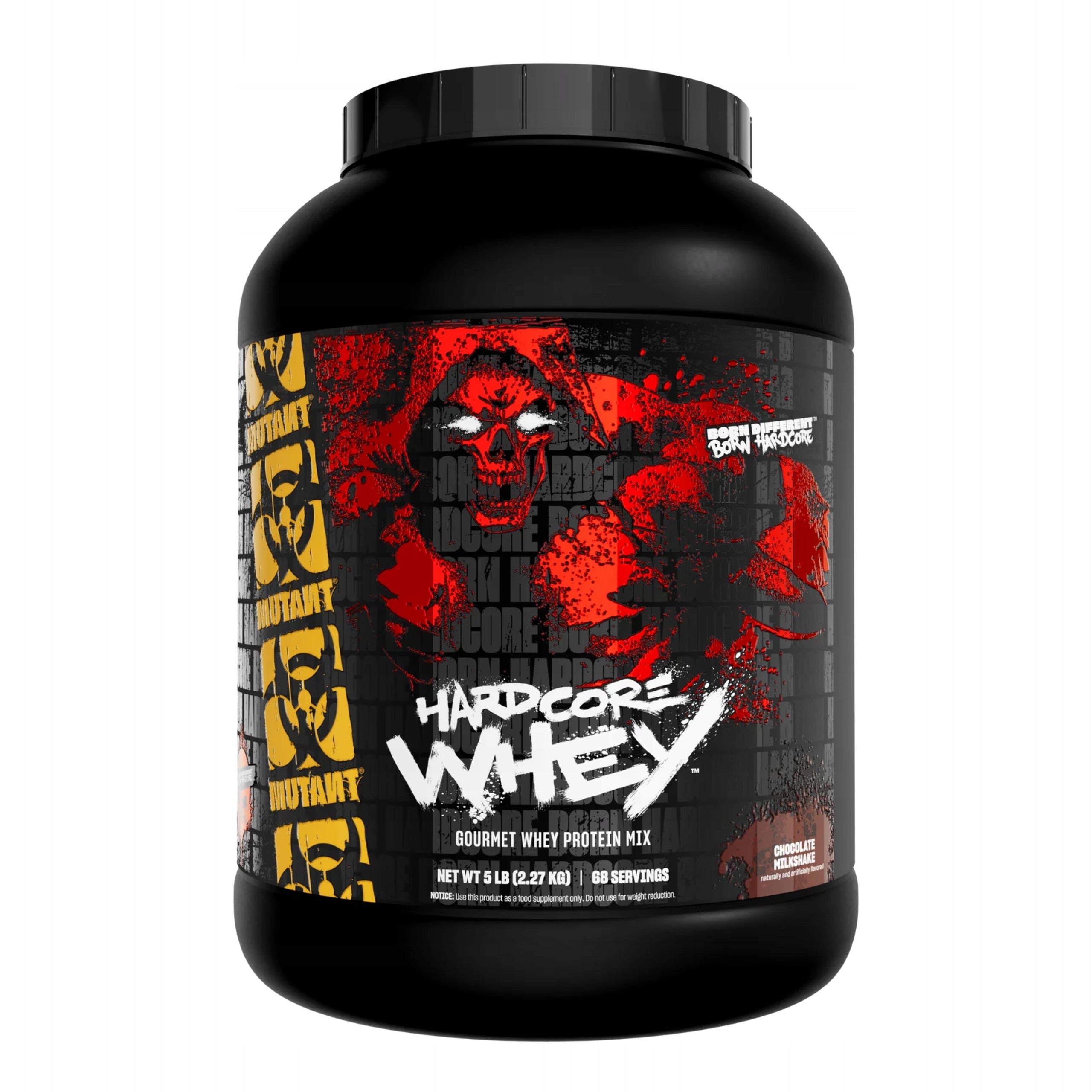 Protein MUTANT Hardcore Whey 2270g Chocolate Isolate Hydrolyzate BCAA 68p