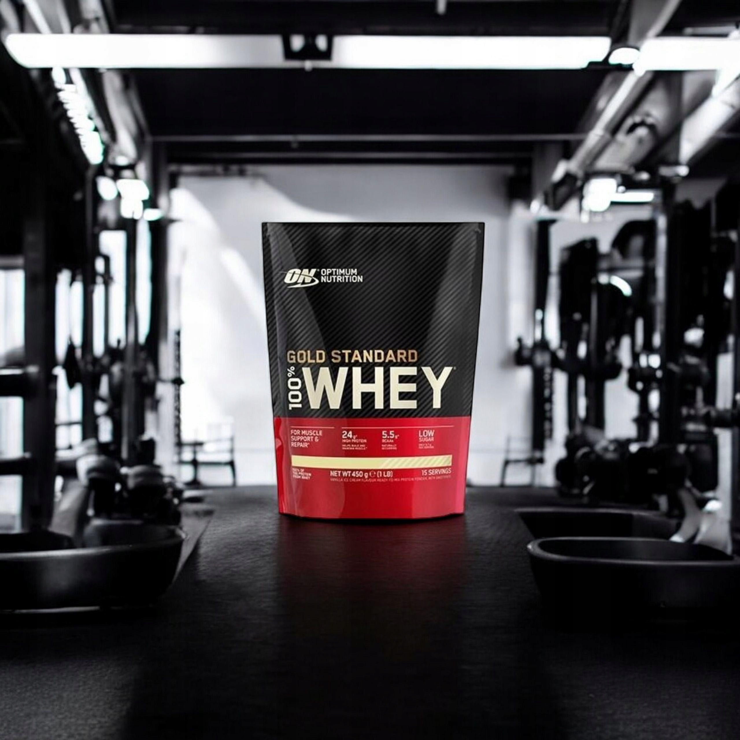 Protein OPTIMUM NUTRITION Gold Standard 480g Cookie Cream WPC WPI 15p Packaging status original