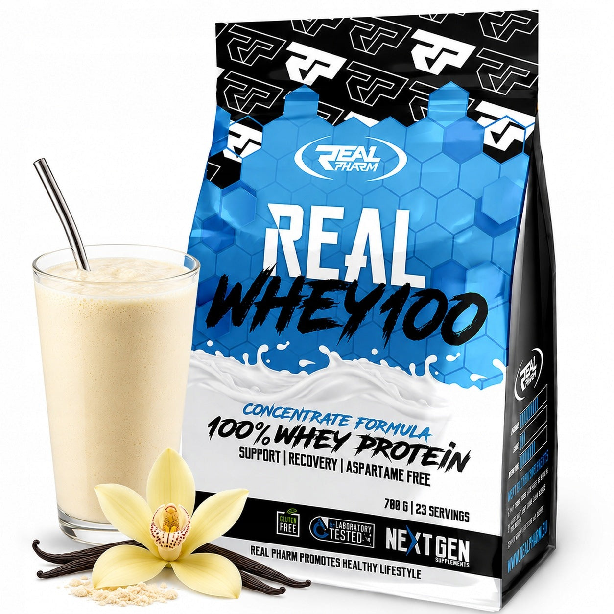 Protein Real Pharm Real Whey 700 g Protein Conditioner