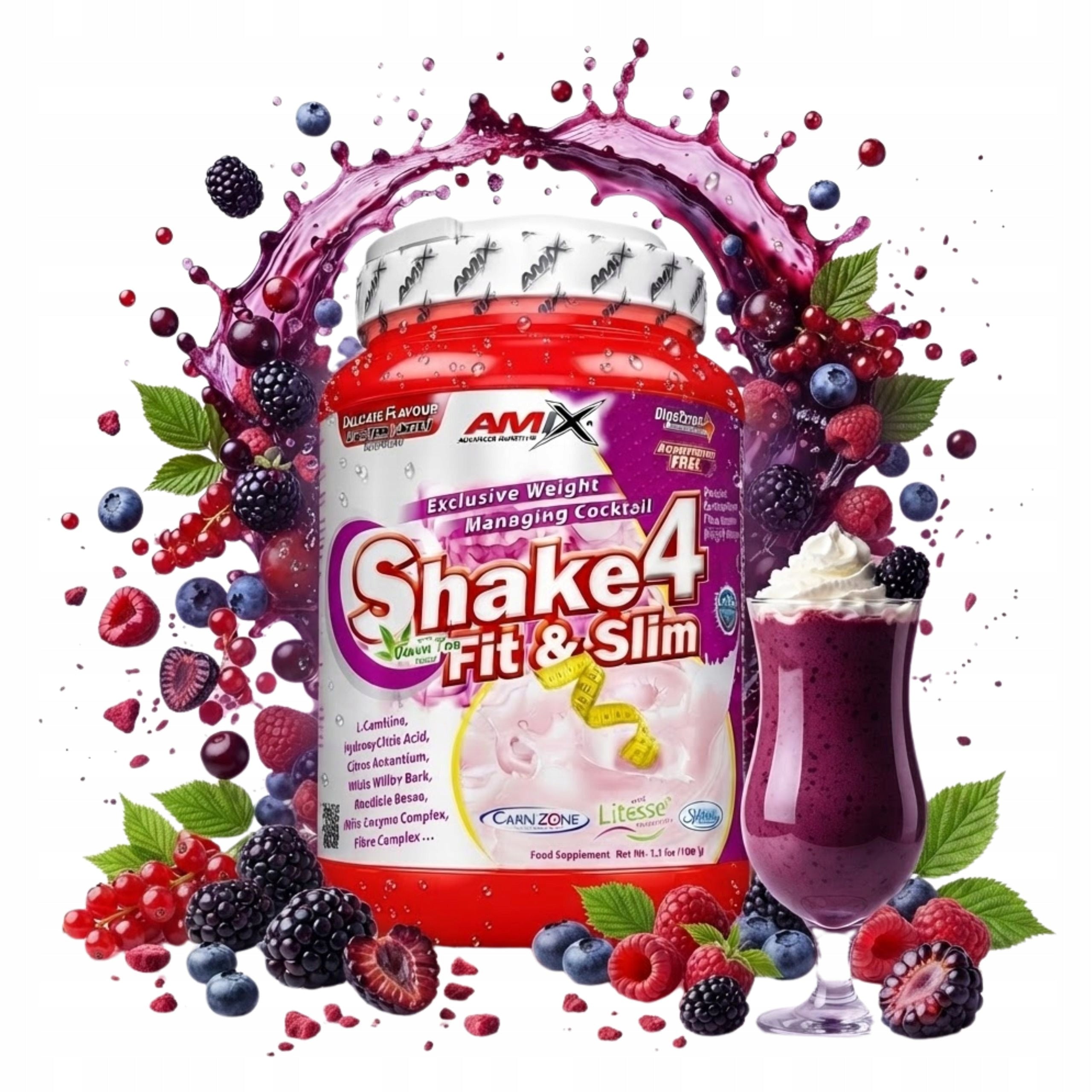 Protein Shake Replacement Member for Weight Loss Protein with Fiber 1000g