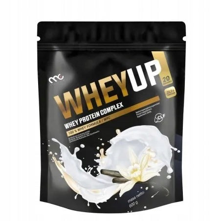 Protein Supplement Muscle Clinic Whey Up 600g vanilla
