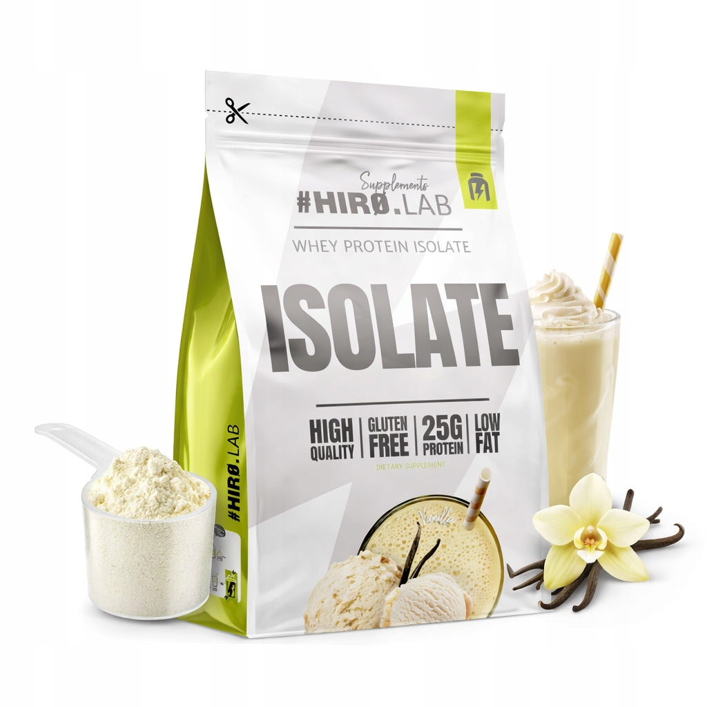Protein WPI Isolate 700g HIRO LAB Fast Regeneration Pure Mass Without Gluten