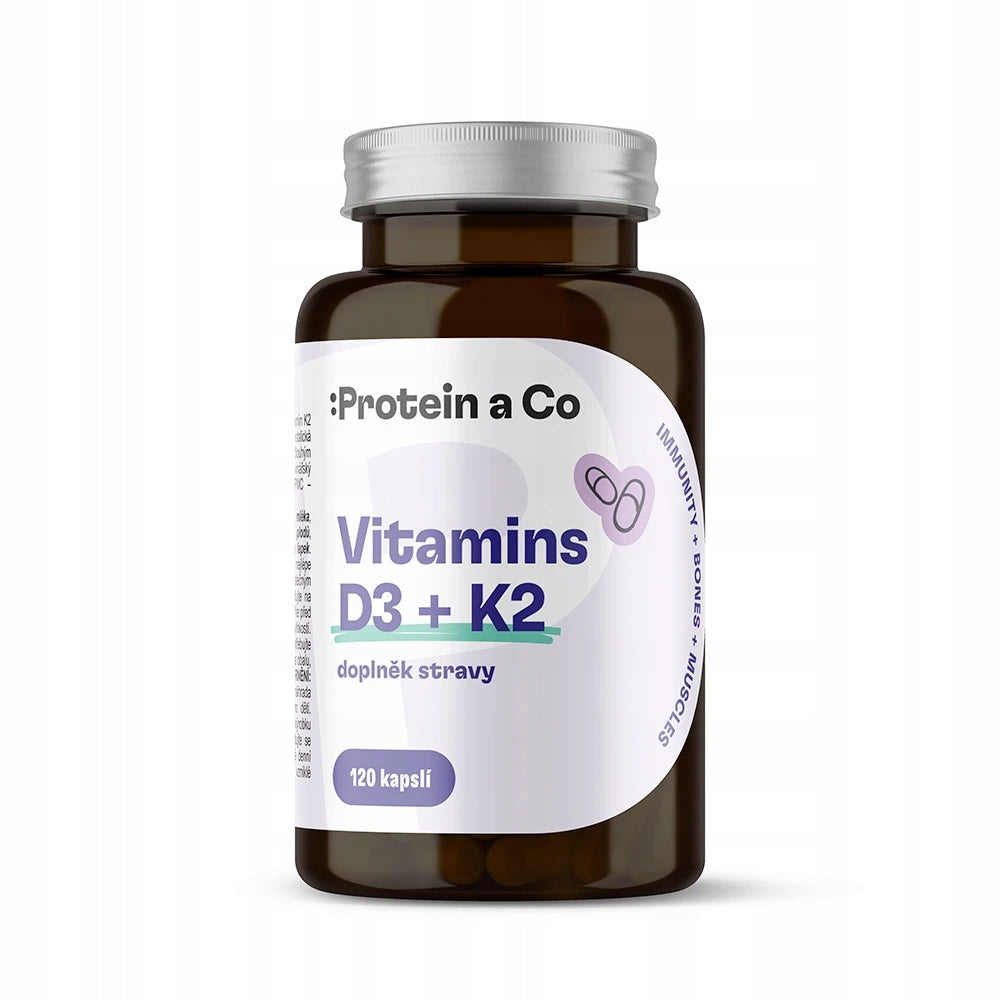 Protein and co Vitamin D3 and K2 in capsules 60 tablets Basic ingredient other
