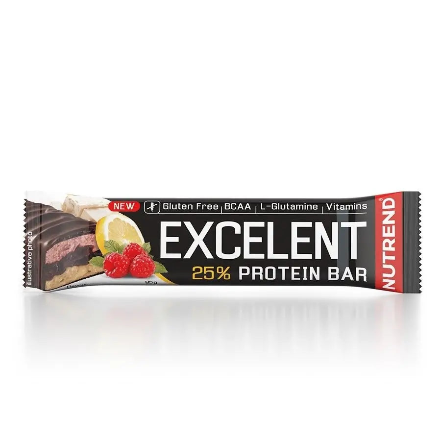 Protein bar NUTREND EXCELENT 85 lemon-raspberries Expiration date at least 3 months from the date of purchase