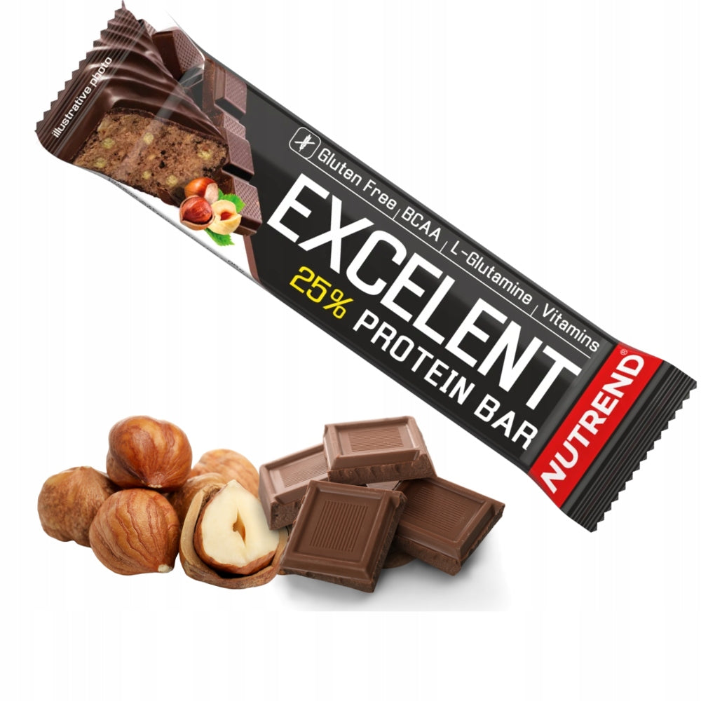 Protein bar Nutrend Excelent chocolate nuts 85 g protein snack Expiration date at least six months from the date of purchase