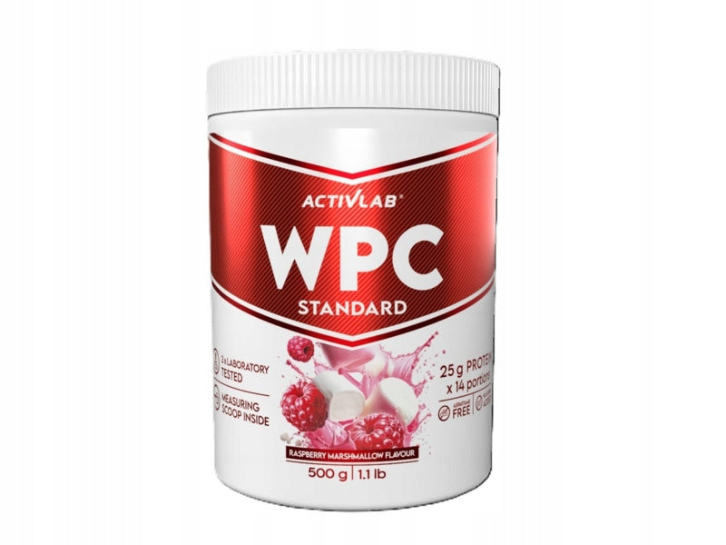 Protein supplement ACTIVLAB Wpc Standard Raspberry Foam (500 g) Sugar Free
