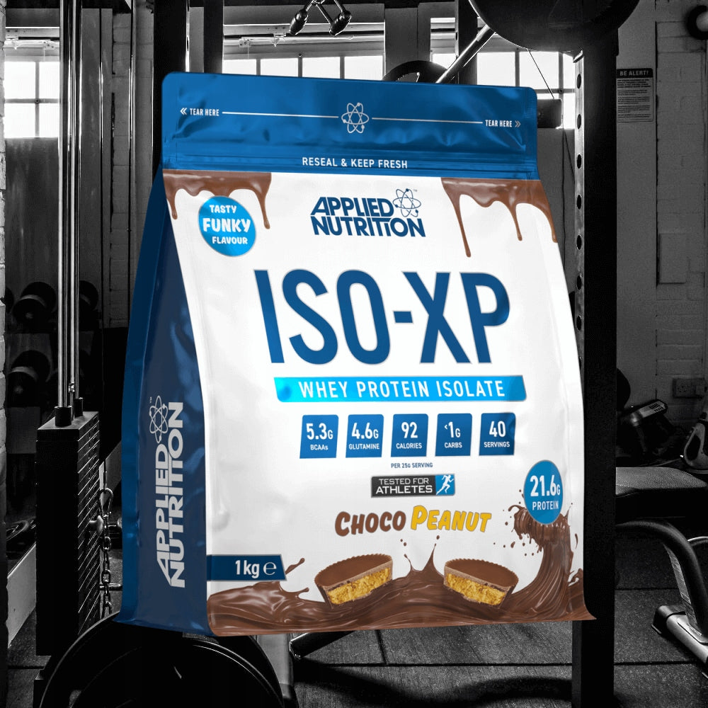 Protein supplement Applied Nutrition in powder 1000 g chocolate flavour Expiration date not specified
