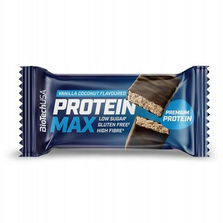 Protein supplement BioTechUSA bars 45 g vanilla flavor