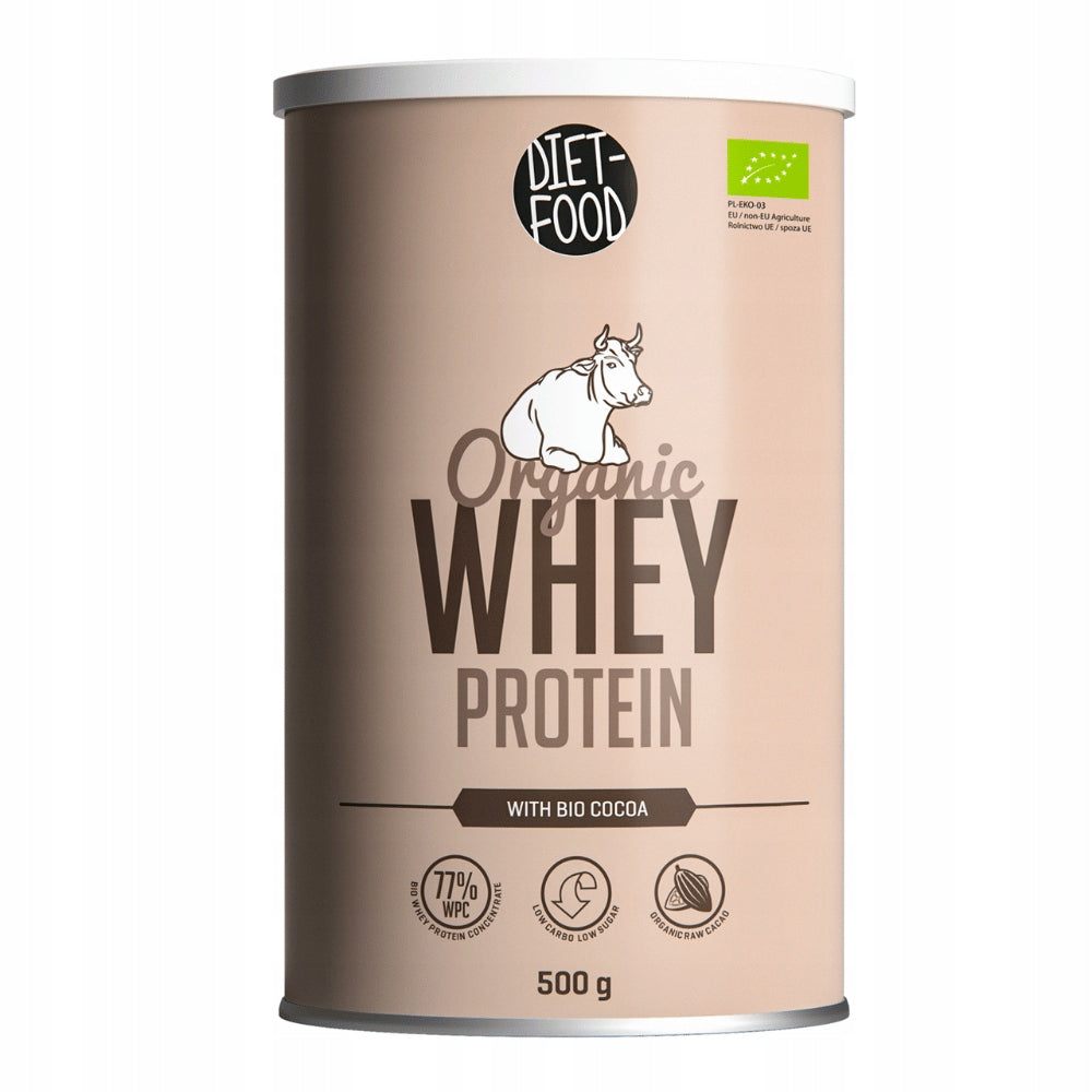 Protein supplement Diet Food concentrate WPC cocoa powder 500 g without sugar