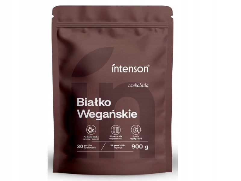 Protein supplement INTENSON Vegan Protein Chocolate (900 g)