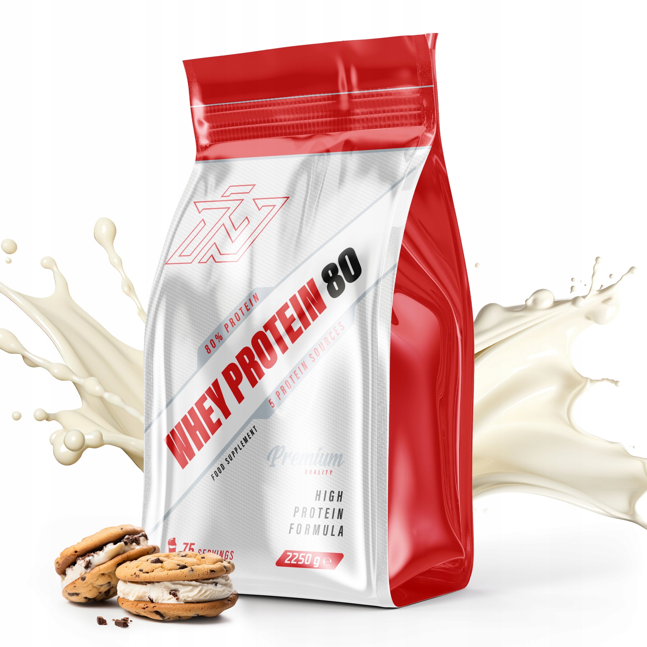 Protein supplement Immortal Nutrition powder 2250 g flavor cake with cream