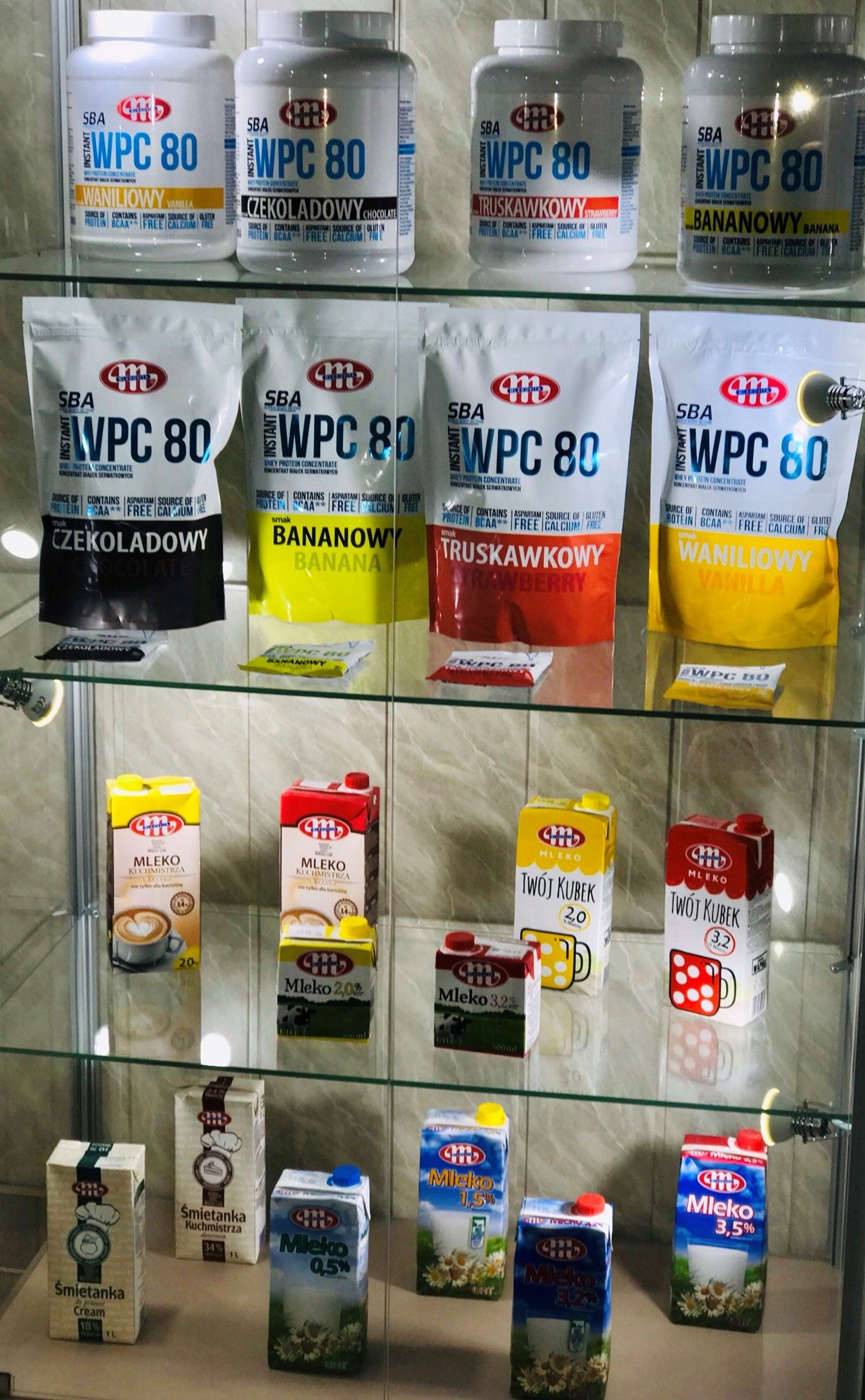 Protein supplement Mlekovita concentrate WPC natural powder 700 g Manufacturer code 1000022968#97