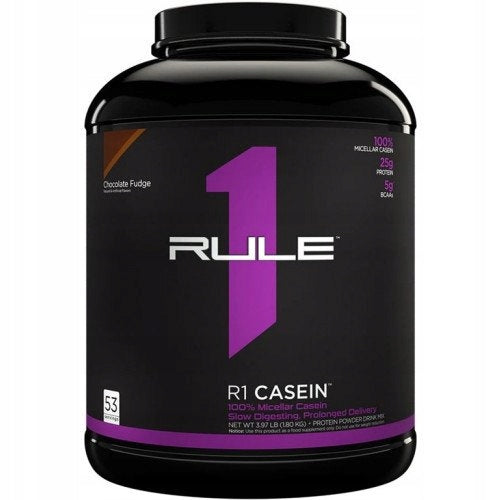 Protein supplement Rule 1 CASEIN Protein powder 1816 g taste Chocolate Fudge