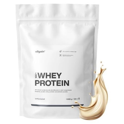 Protein supplement VILGAIN Whey Protein (1000 g) Sugar free Expiration date not specified
