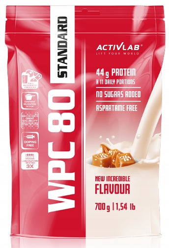 Protein supplement WPC 80 Activlab 700 g Salty Caramel whey protein