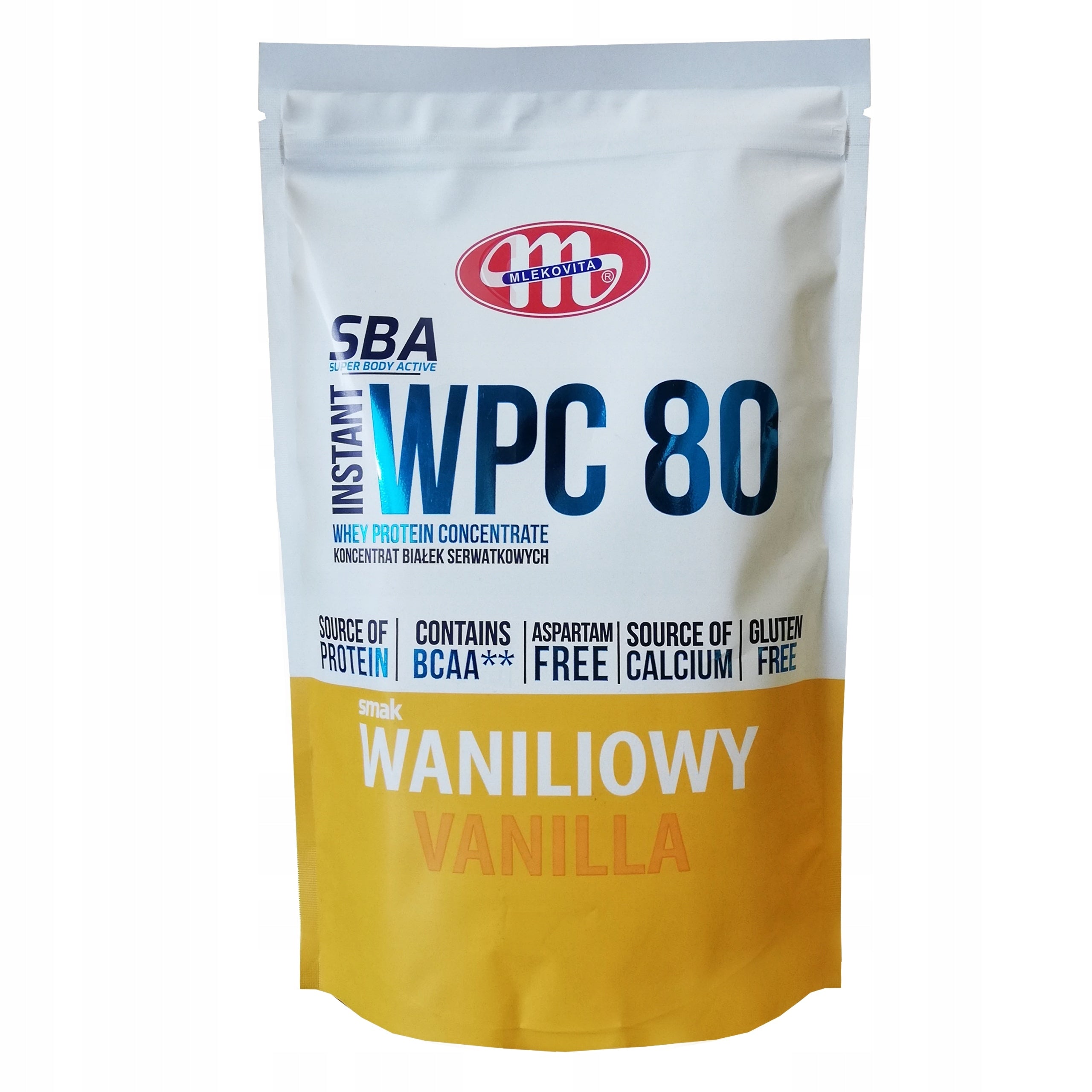 Protein supplement - WPC Mlekovita powder 700 g vanilla flavour
