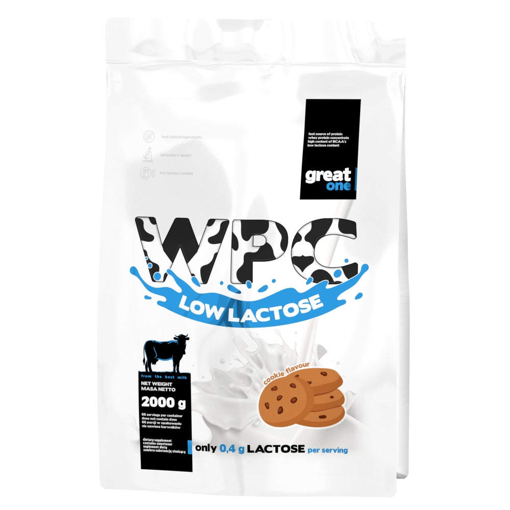 Protein supplement WPC WITHOUT LACTOSE powder 2000g caffe latte PROTEIN 2kg Manufacturer code 5903050312961