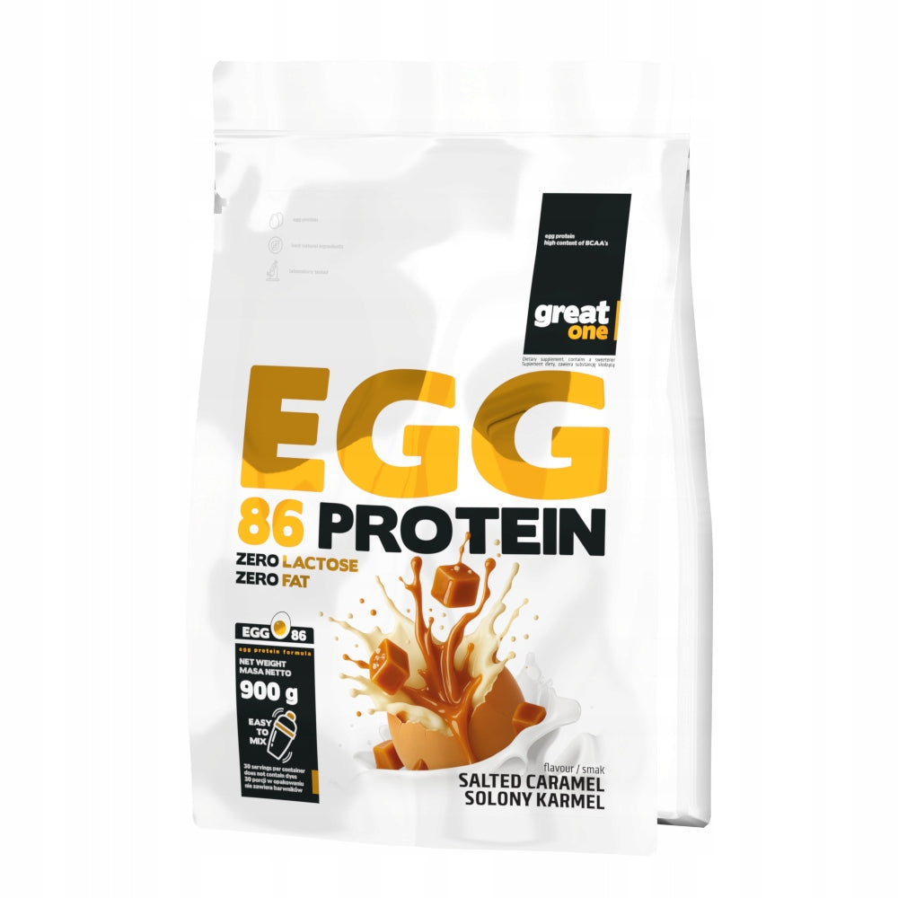 Protein supplement albumin Chicken egg PROTEIN GreatOne 900g SALTY CARAMEL EG