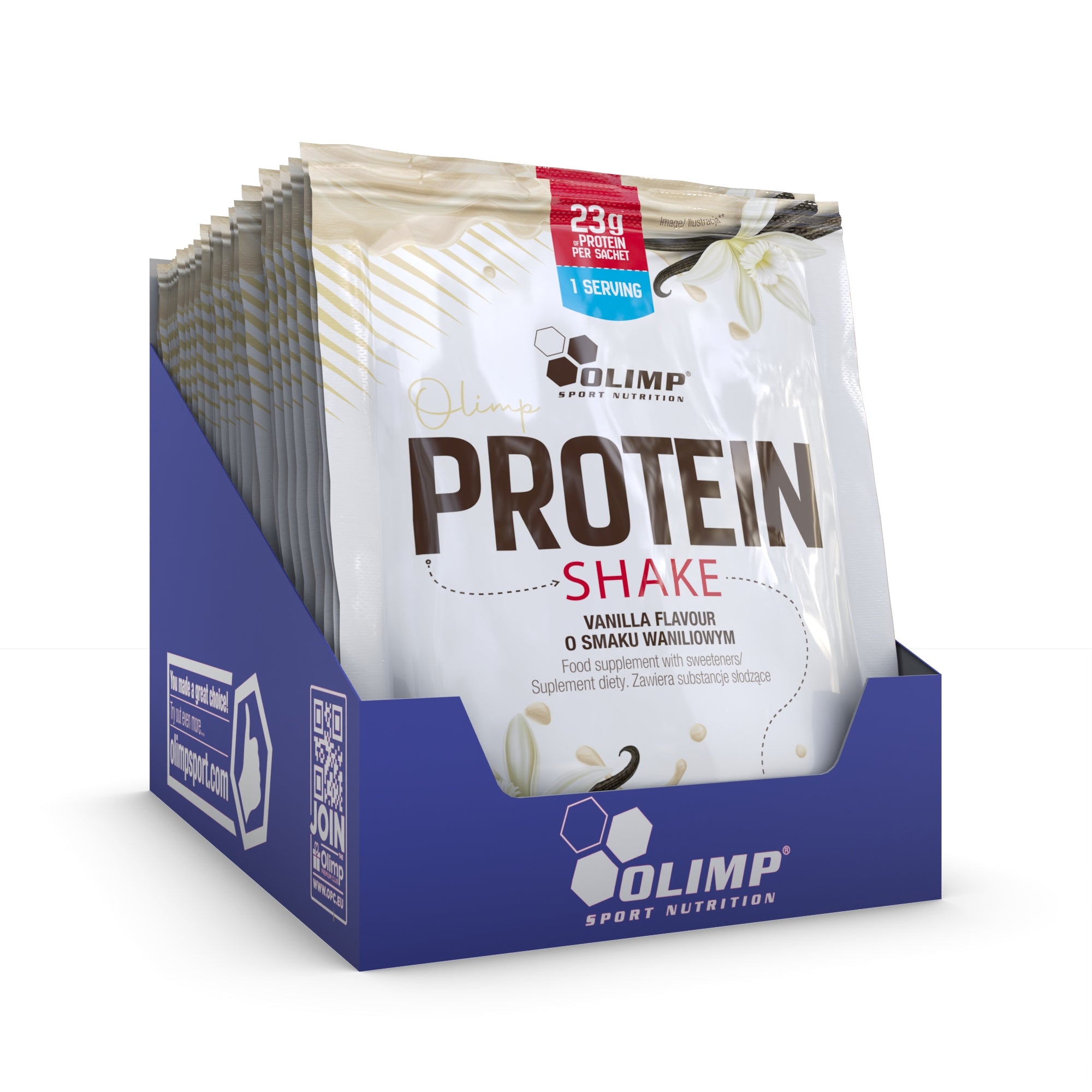 Protein supplement protein concentrate - WPC Olimp sachets 35 g vanilla flavor Manufacturer code 5901330092596