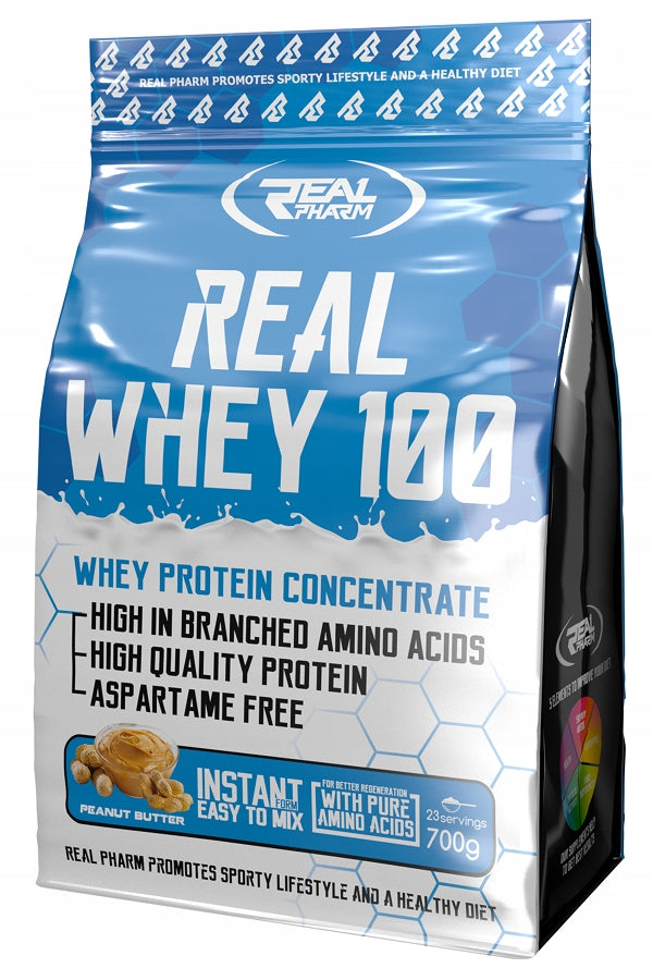 Protein supplement protein concentrate WPC Real Pharm 700g vanilla-berry