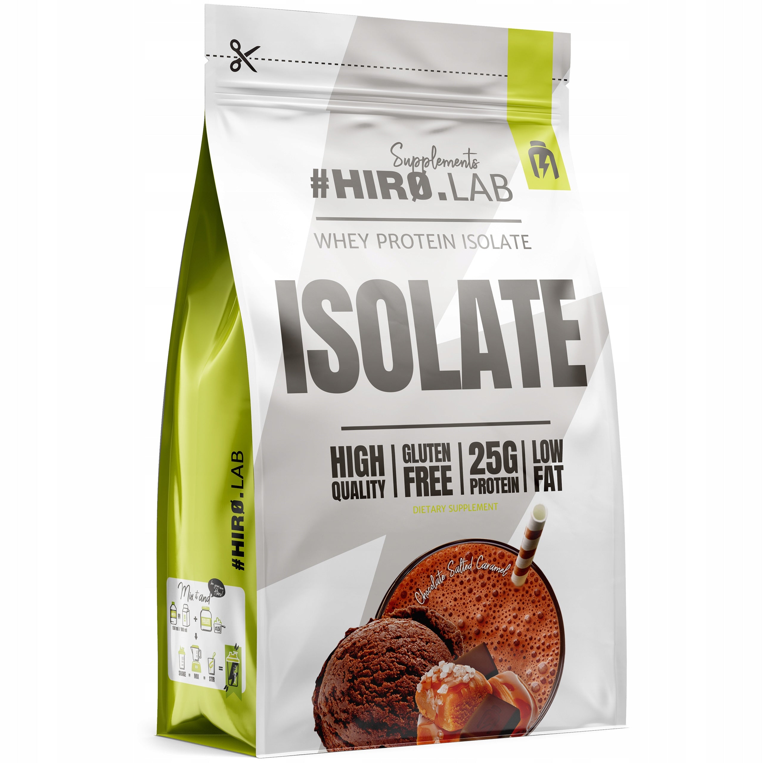 Protein supplement protein isolate WPI HIRO.LAB ISOLATE 700 g