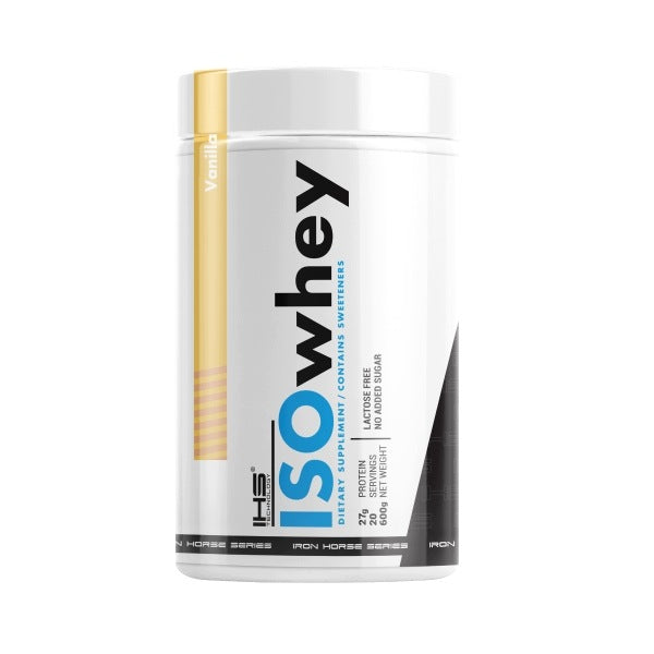 Protein supplement protein isolate WPI Iron Horse ISO WHEY powder 600g Apple