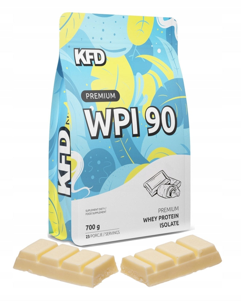 Protein supplement protein isolate - WPI KFD powder 700 g taste white chocolate