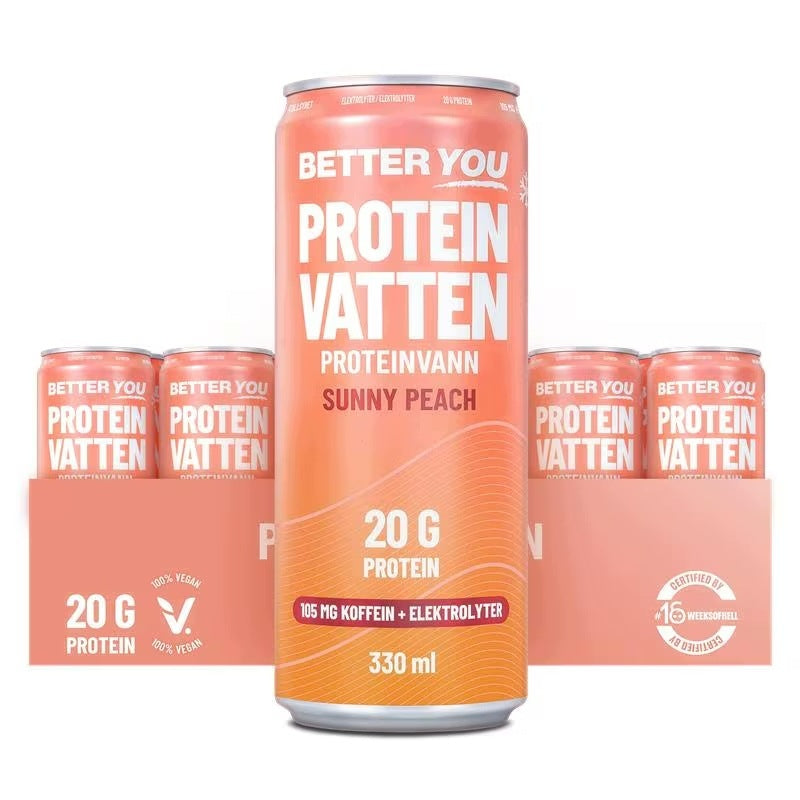 Protein water with electrolytes and caffeine 330 ml BETTER YOU