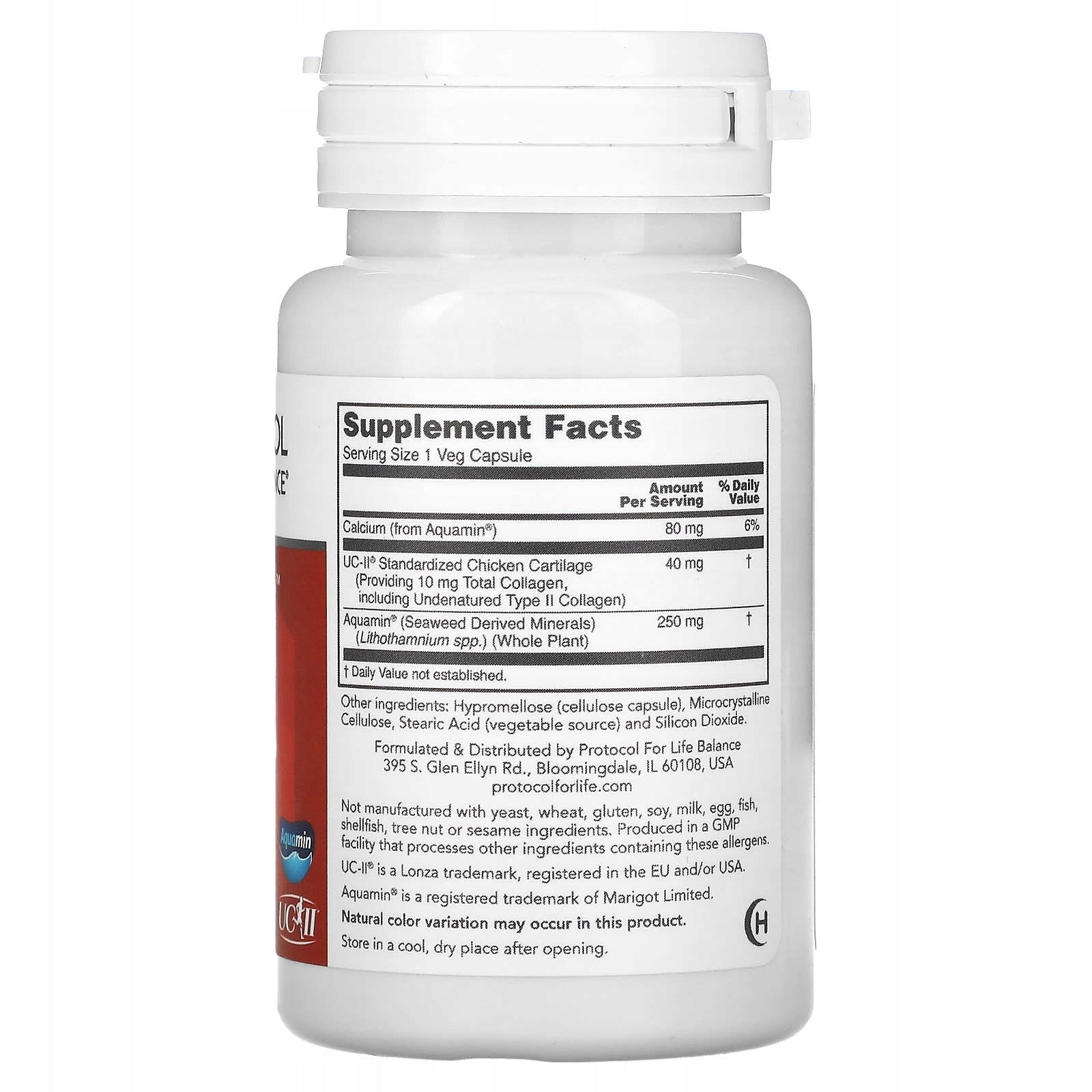 Protocol for Life Balance, Joint-UC, 60 plant capsules Brand Protocol for Life Balance