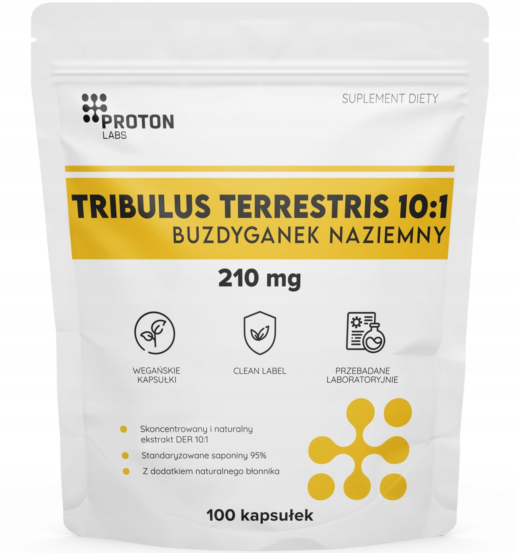 ProtonLabs TRIBULUS 10:1 Mace MAX 95% saponins LIBIDO testosterone 100k