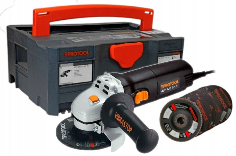 Protool Festool angle grinder 1200 W Systainer + accessories 125 mm