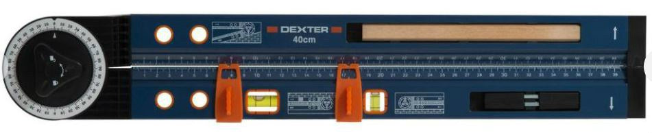 Protractor angle adjustable REXON accuracy 1 mm / 1 m Packaging status original