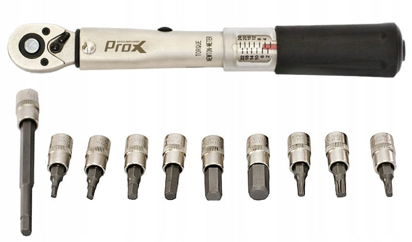 Prox torque wrench 2-24NM multifunctional