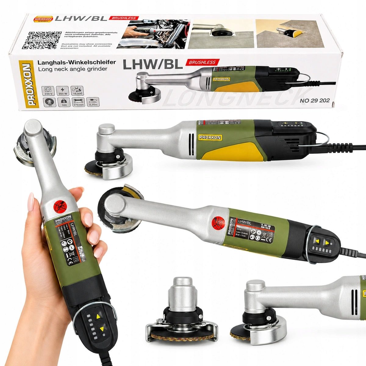Proxxon Angle grinder set L-Boxx PR29290 Brand Proxxon