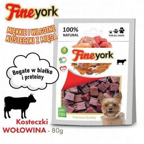 Prozoo FineYork beef cube delicacy 80g Volume 80 ml