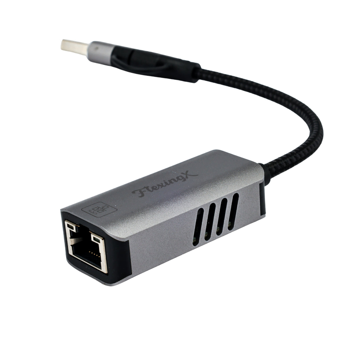 Przejściówka 2w1 USB 3.2 do RJ45 Ethernet LAN 5 Gb/s Manufacturer code USB C A To Ethernet Adapter 5000Mbps