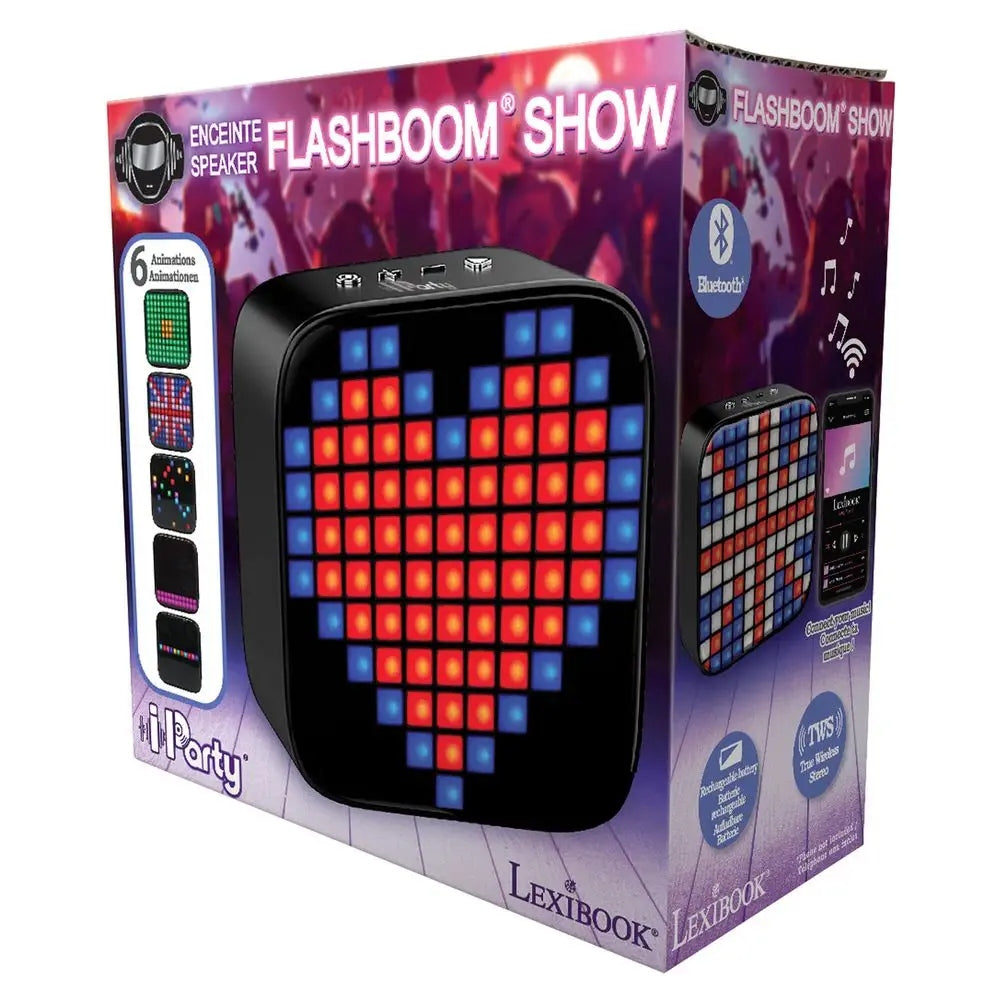 Lexibook – iParty Flashboom Show Bluetooth®-Lautsprecher 