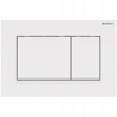 WC-Schlüssel Geberit, Sigma 30, weiß-weiß matt-weiß 115.883.11.1 