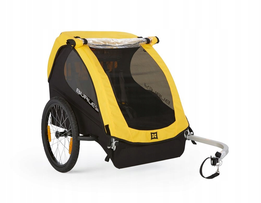 Kinderfahrradanhänger Burley Bee, gelb 