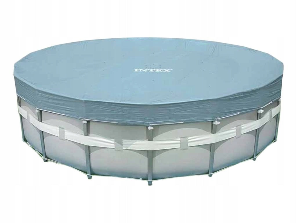 Poolabdeckung Intex, 488x25x488 cm 