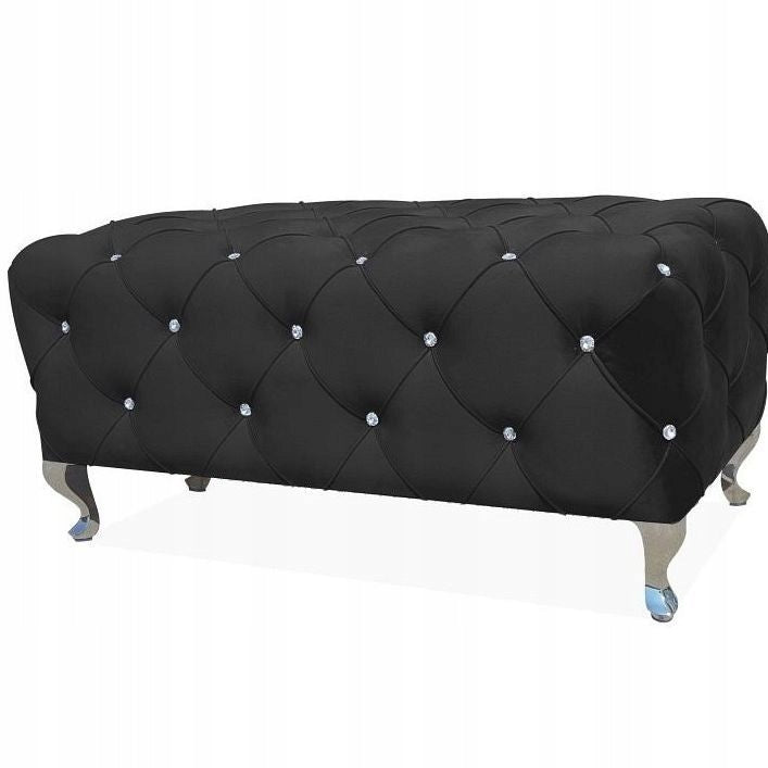 Hocker Signal Meble Hestia 19S, schwarz 