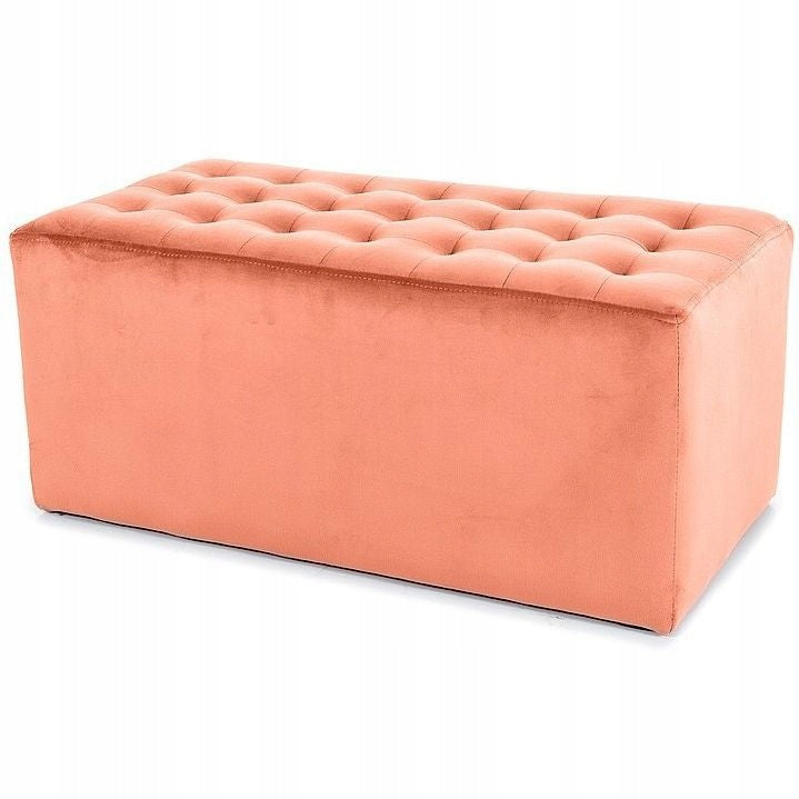 Pouf Signal Lori 2 Samt, rosa 