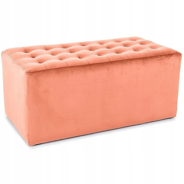 Pouf Signal Lori 2 Samt, rosa 