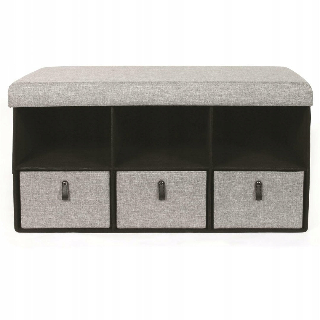 Pouf Intesi Hiding 76, grau 