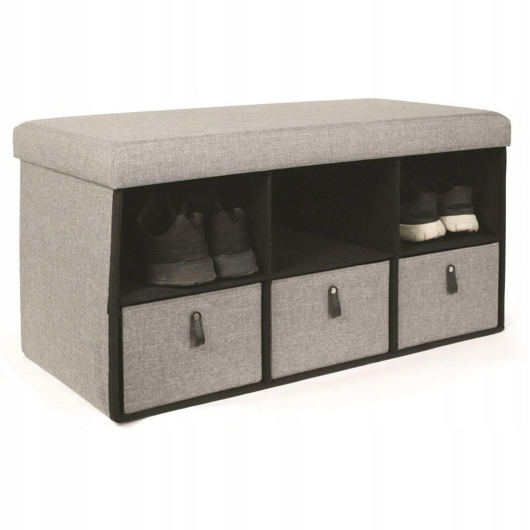 Pouf Intesi Hiding 76, grau 