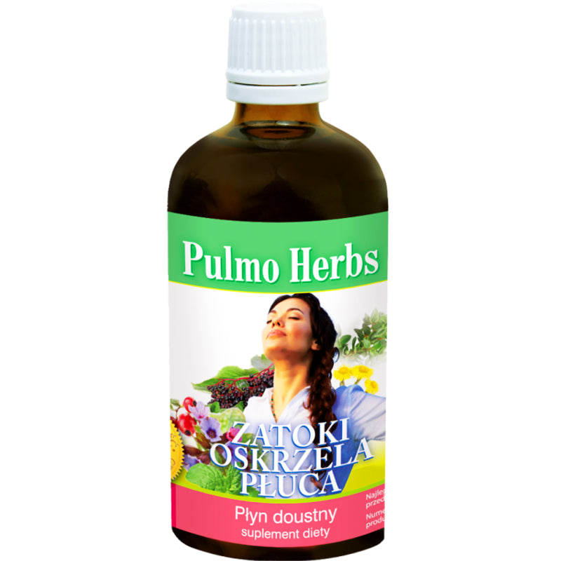 Pulmo Herbs BRONCHIAL SINUSES LUNG supports 100 ml
