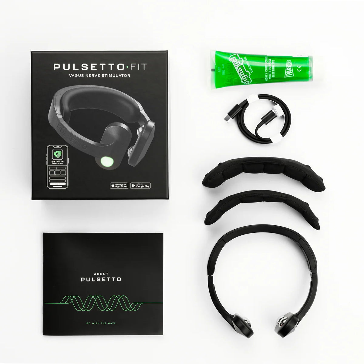 Pulsetto FIT - Your partner in the pursuit of relaxation and better sleep, wellbeing Packaging status original
